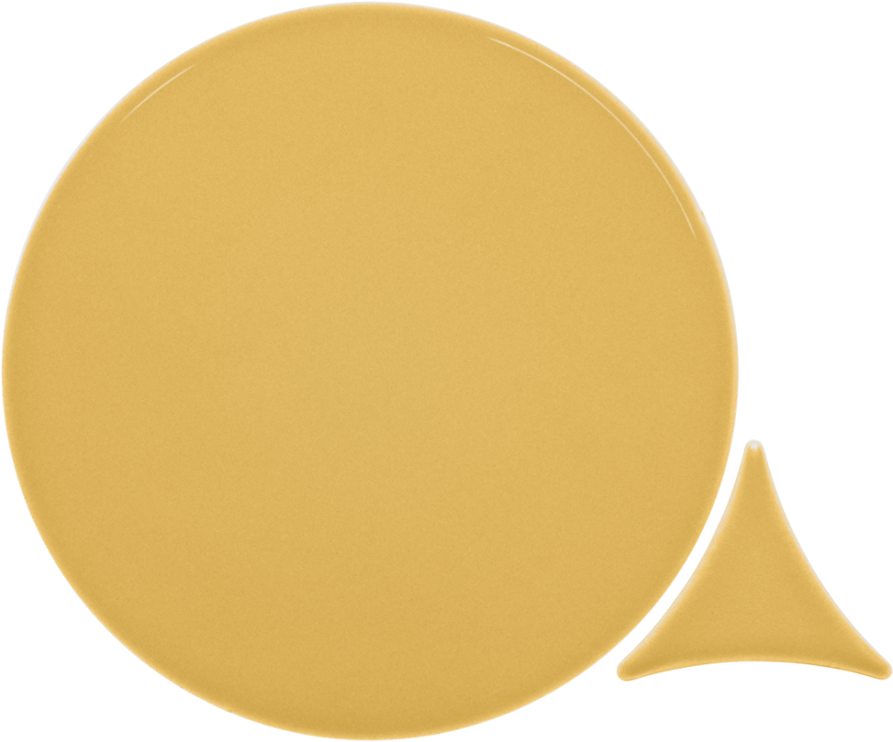 Azulejo 16x16 Circulo Brillo Color Beige