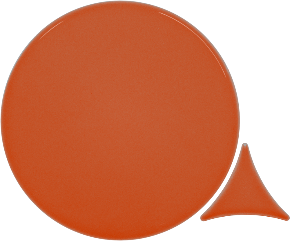 Azulejo 16x16 Circulo Brillo Color Burnt Orange