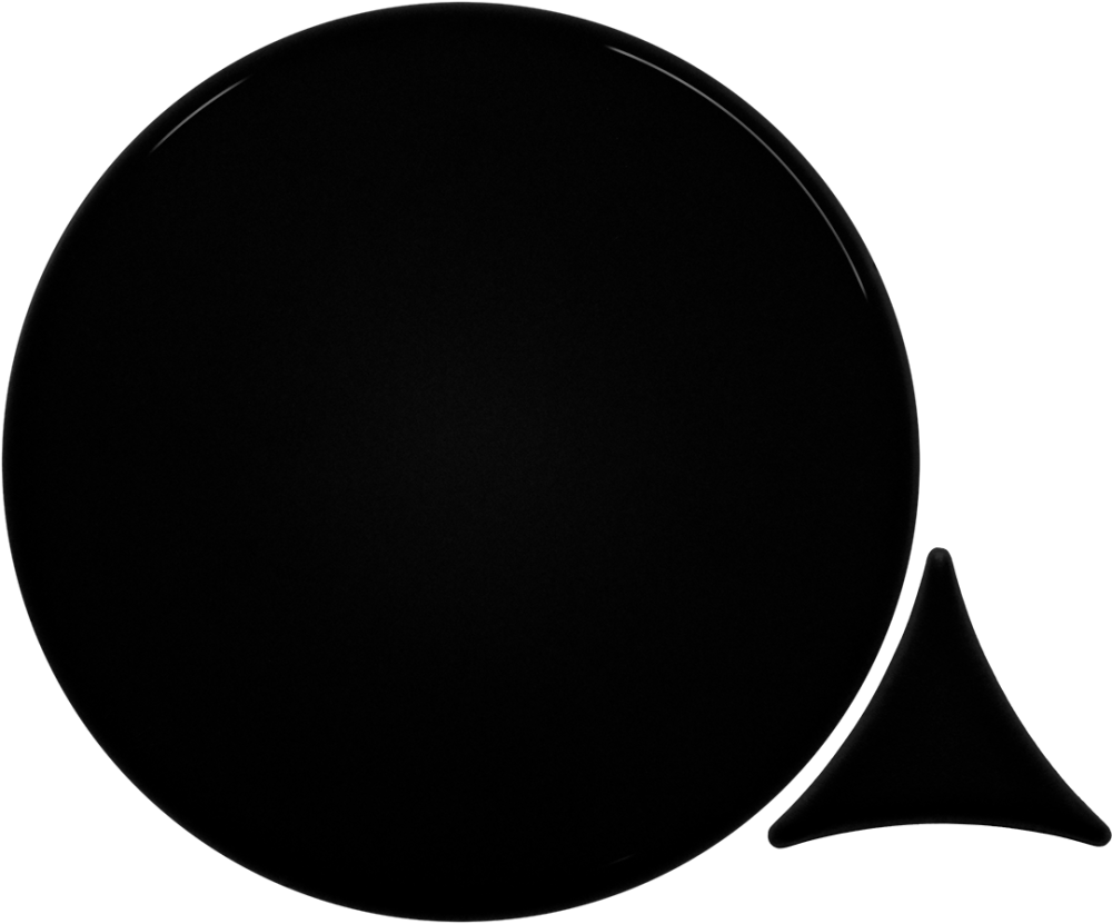 Azulejo 16x16 Circulo Brillo Color Gloss Black