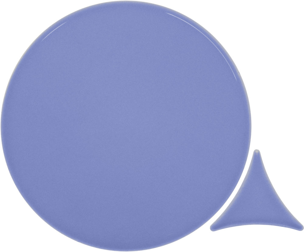 Azulejo 16x16 Circulo Brillo Color Light Blue