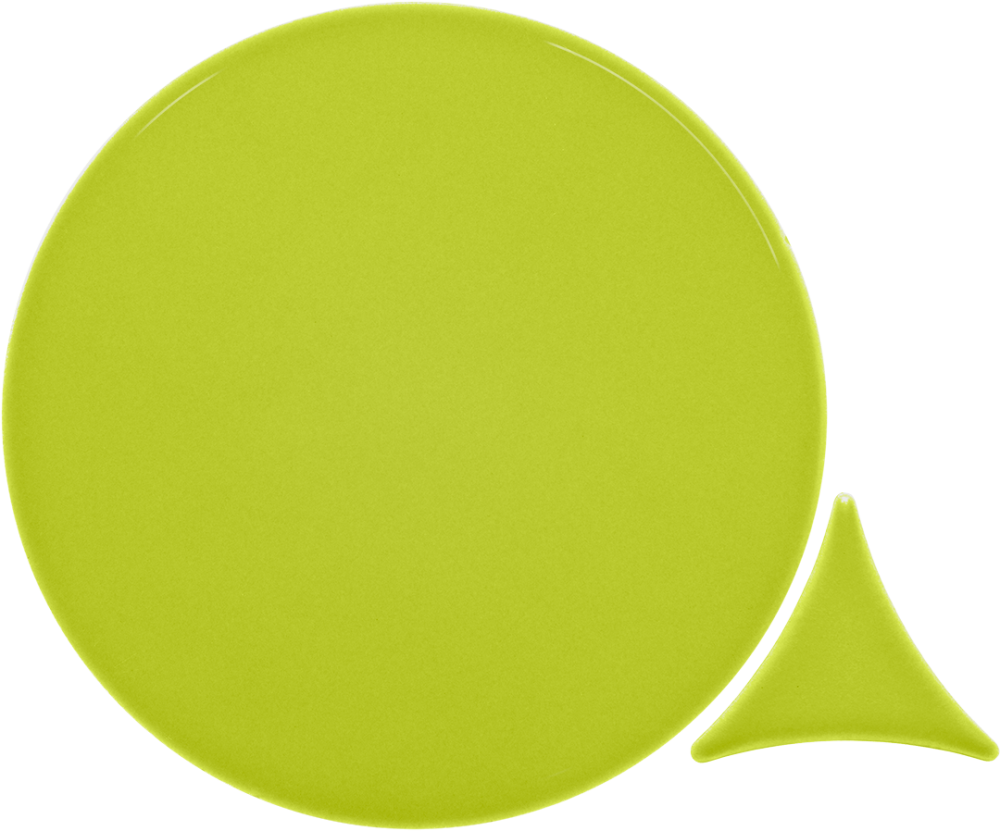 Azulejo 16x16 Circulo Brillo Color Moss Green