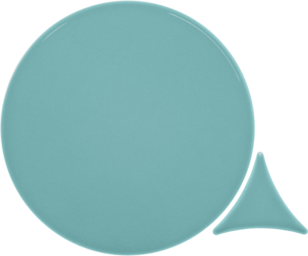 Azulejo 16x16 Circulo Brillo Color Ocean Blue