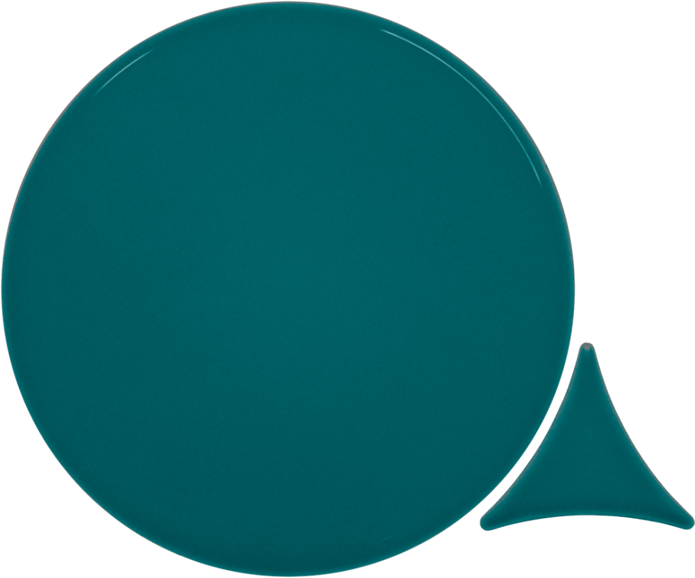 Azulejo 16x16 Circulo Brillo Color Turquoise