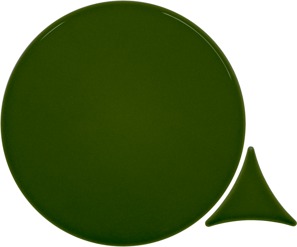 Azulejo 16x16 Circulo Brillo Color Victorian Green