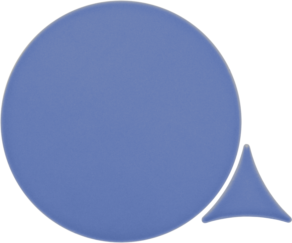 Azulejo 16x16 Circulo Mate Color Marine Blue