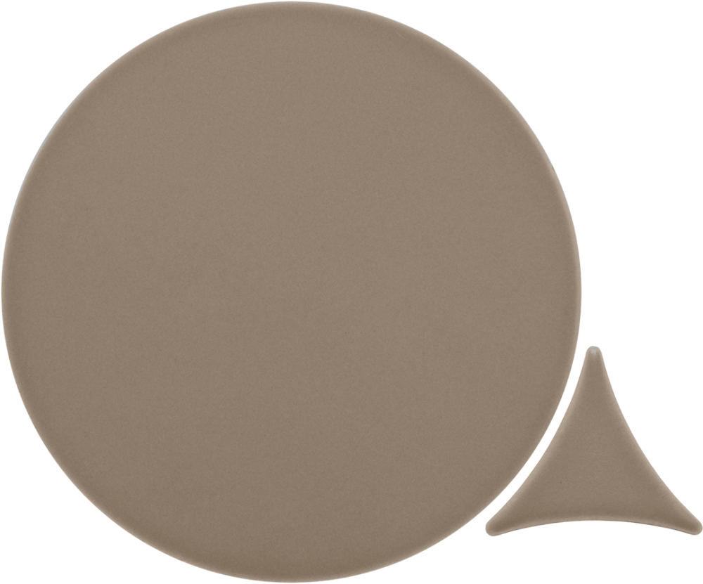 Azulejo 16x16 Circulo Mate Color Stone