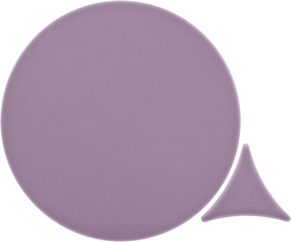 Azulejo 16x16 Circulo Mate Color Violet